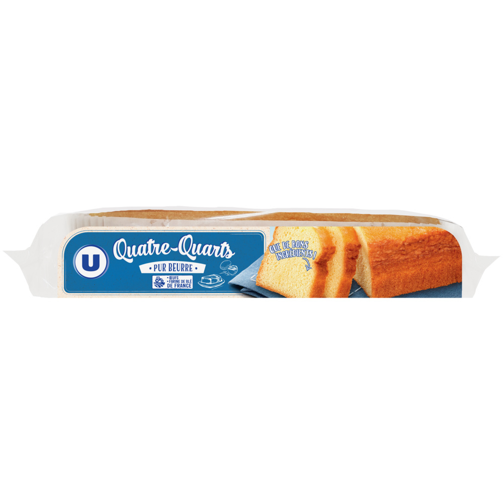 Quatre quarts long pur beurre U 