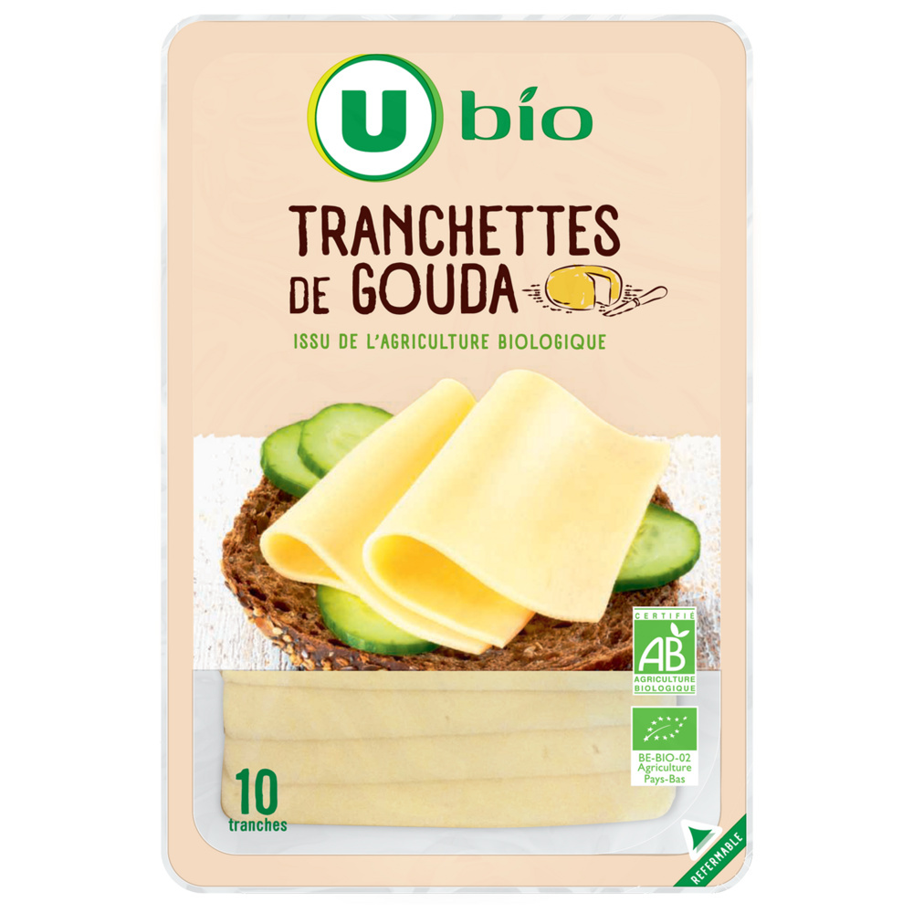 Organic Gouda slices U