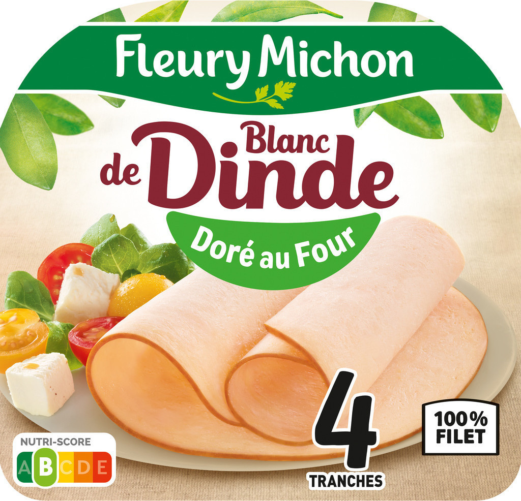 Fleury Michon Oven-baked turkey breast
