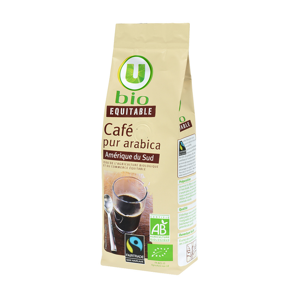 Café moulu PUR ARABICA Amérique du Sud bio U