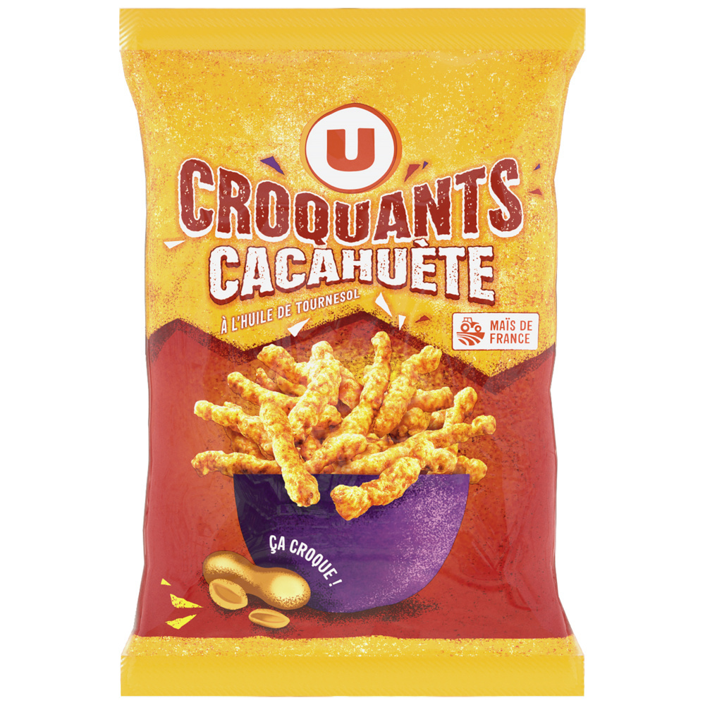 Croquant goût cacahuète U