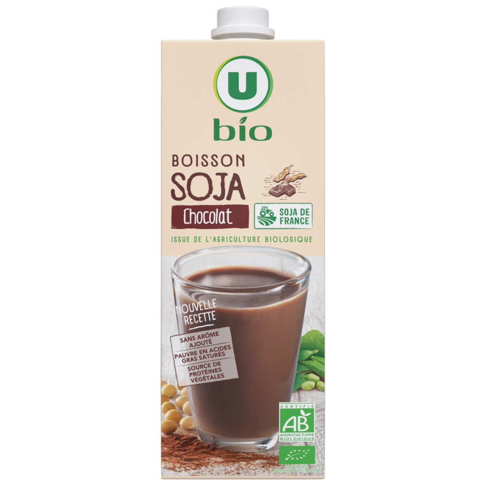 Organic chocolate soy milk U