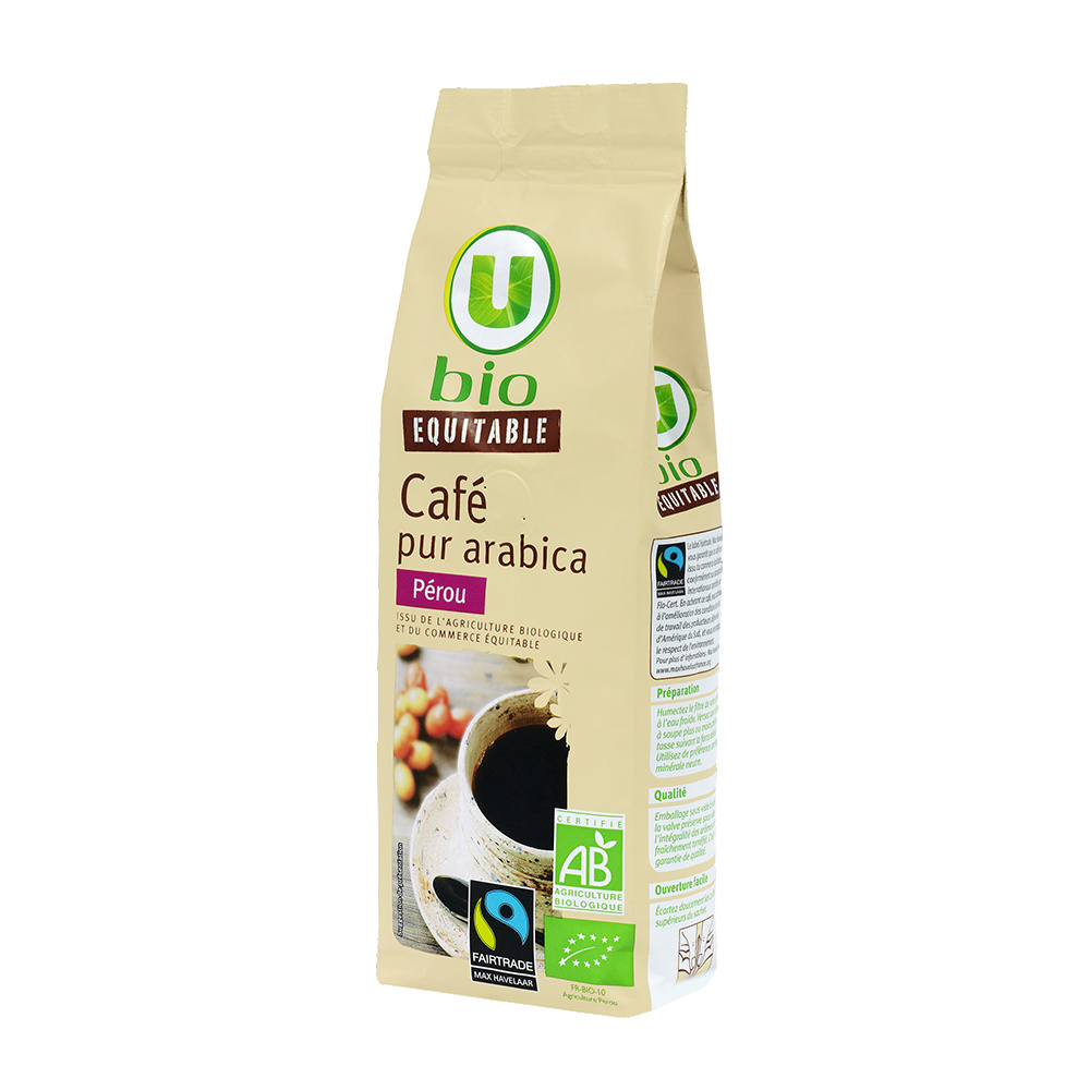 Café moulu du Pérou BIO U