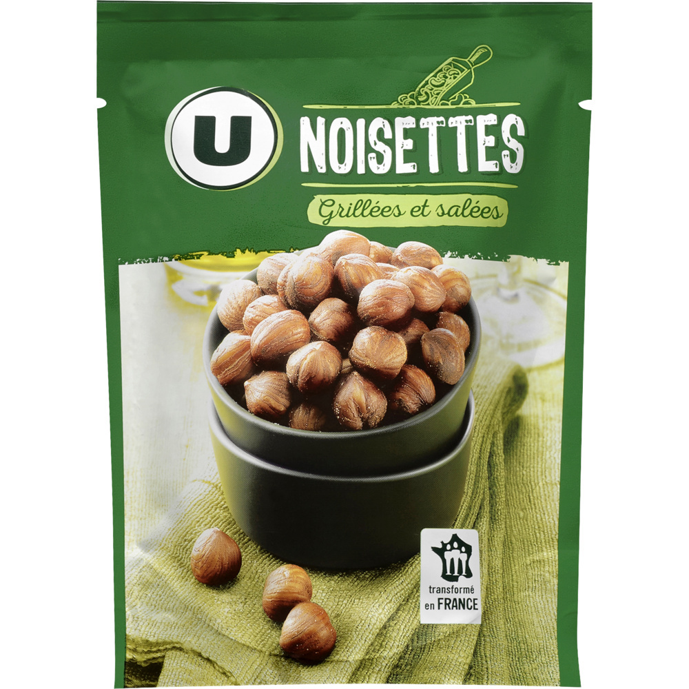 Noisettes grillées salées U