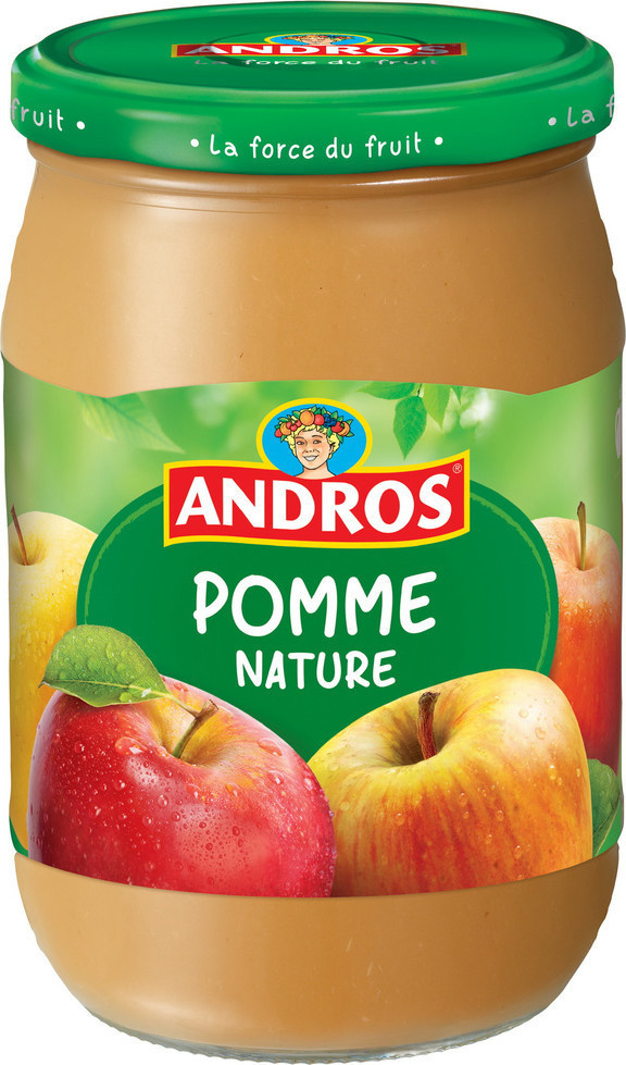 Andros plain apple compote 