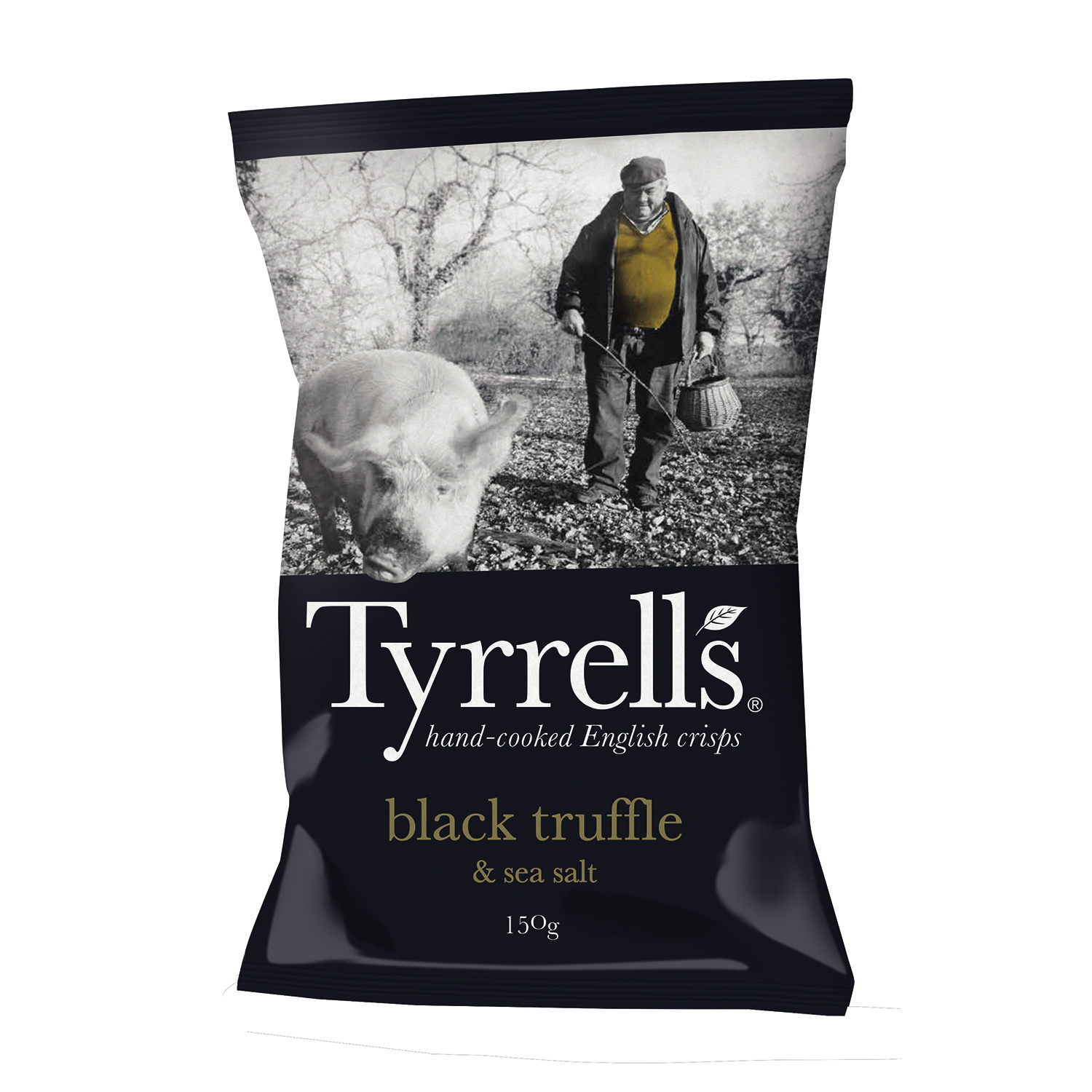 Chips à la truffe noire et au sel de mer Tyrrell's