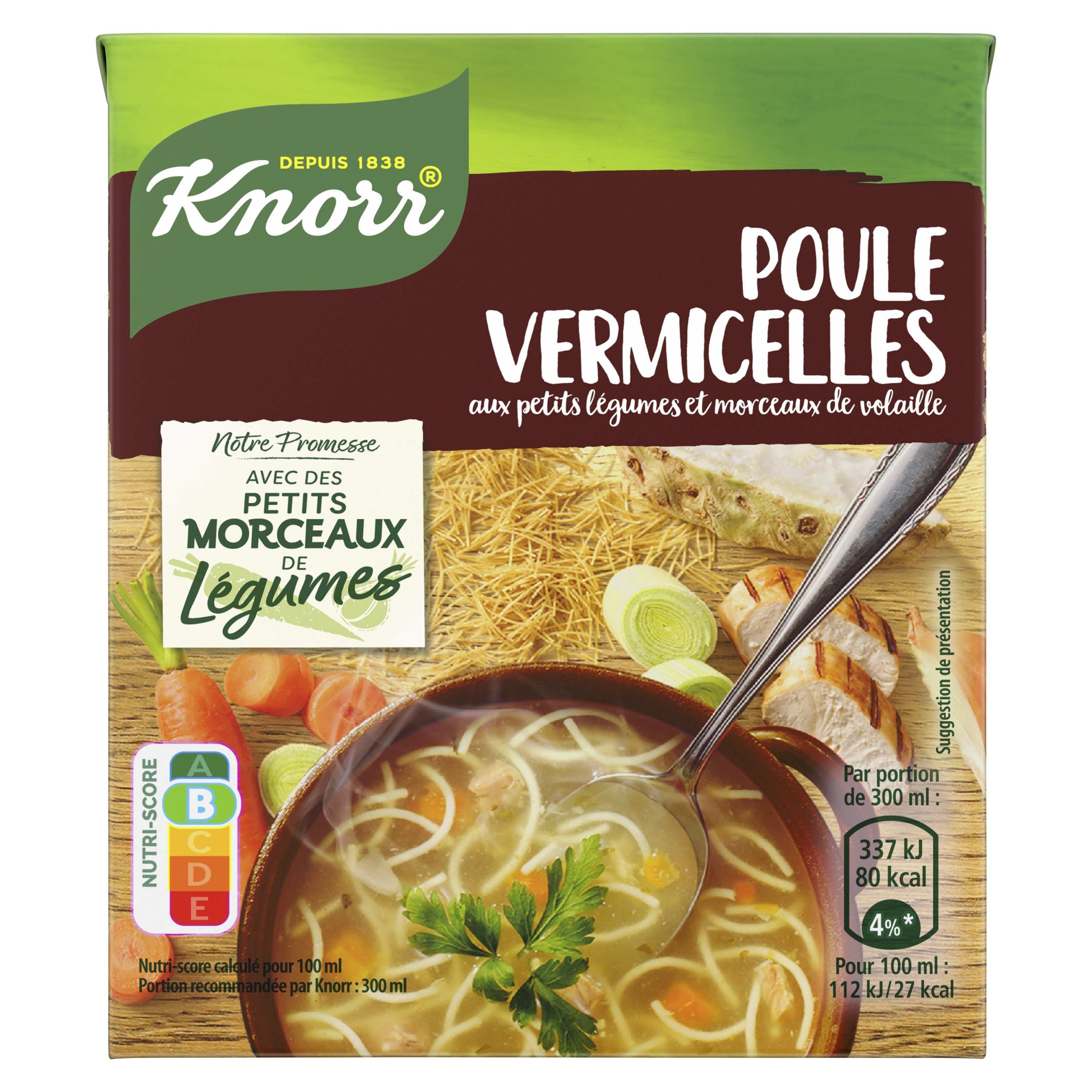 Knorr Soupe Liquide Poule Vermicelles