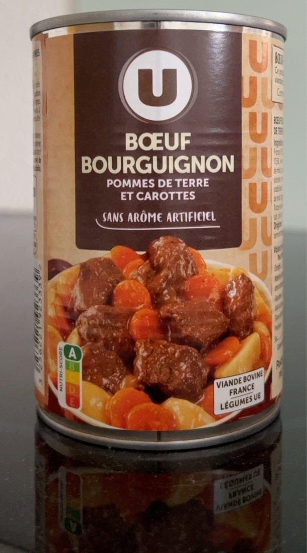 Boeuf bourguignon conserve U
