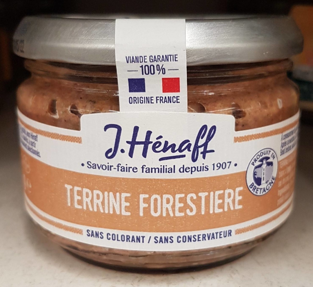 Hénaff forest terrine