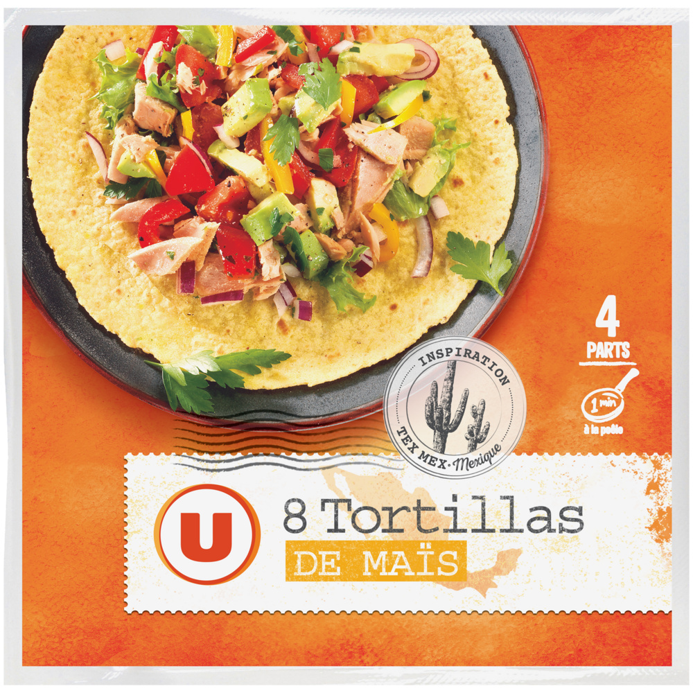 Tortillas souples de maïs U