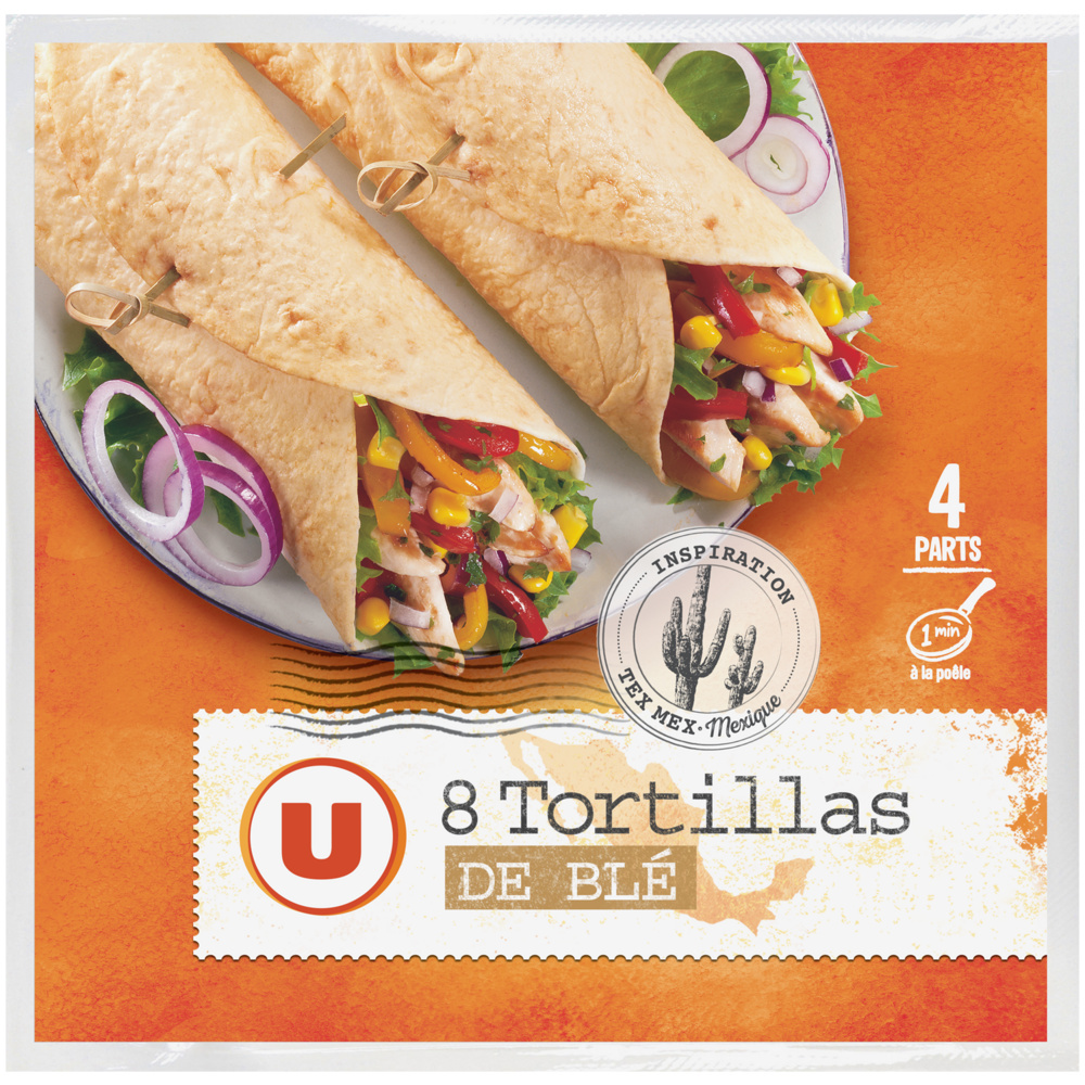 Soft wheat tortillas U