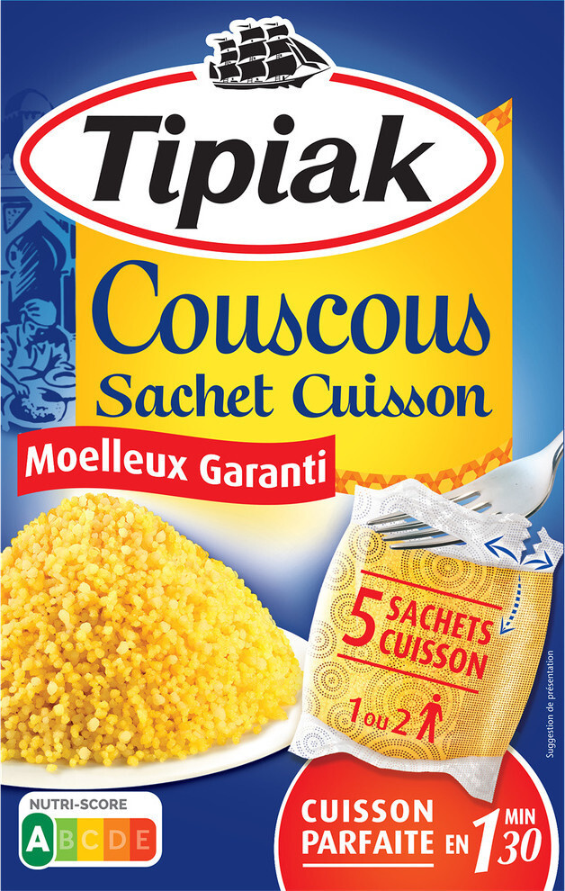 Couscous Tipiak sachet cuisson