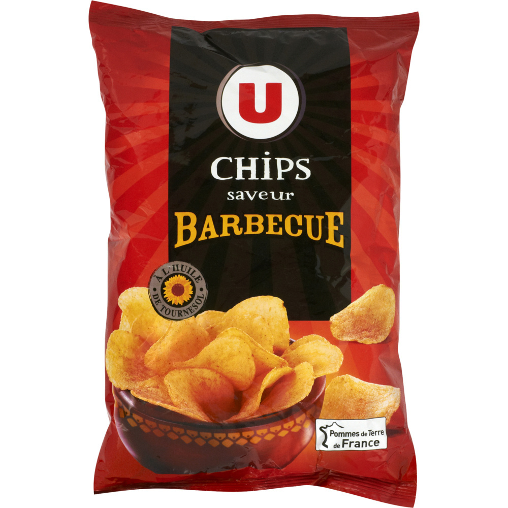 Chips saveur barbecue U