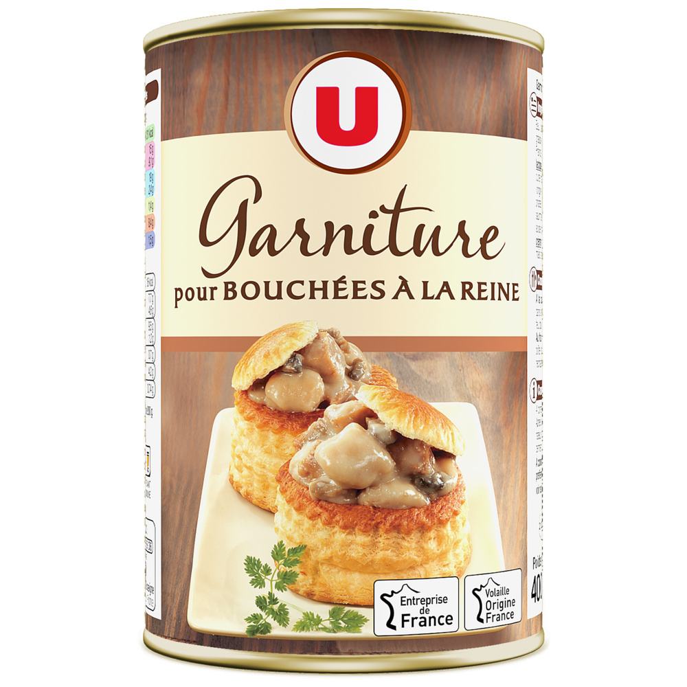 Garniture pour bouchées à la reine U