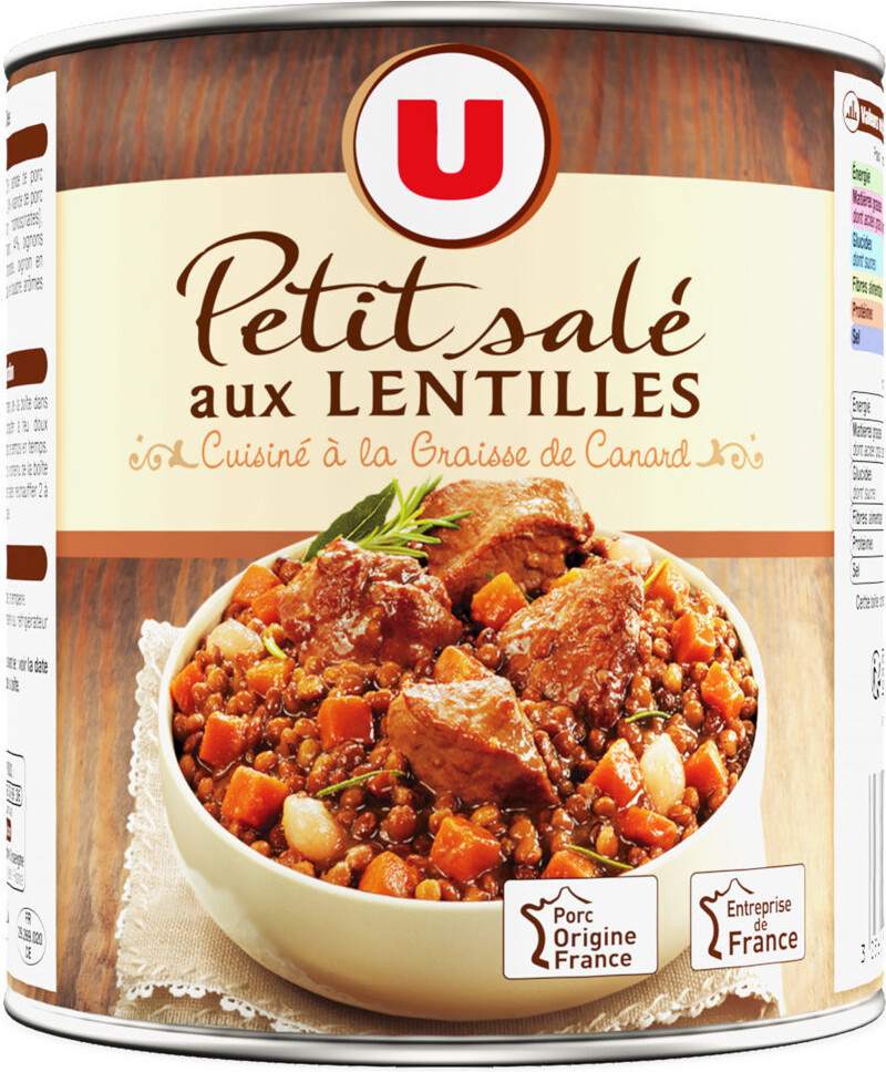 Petit salé aux lentilles U