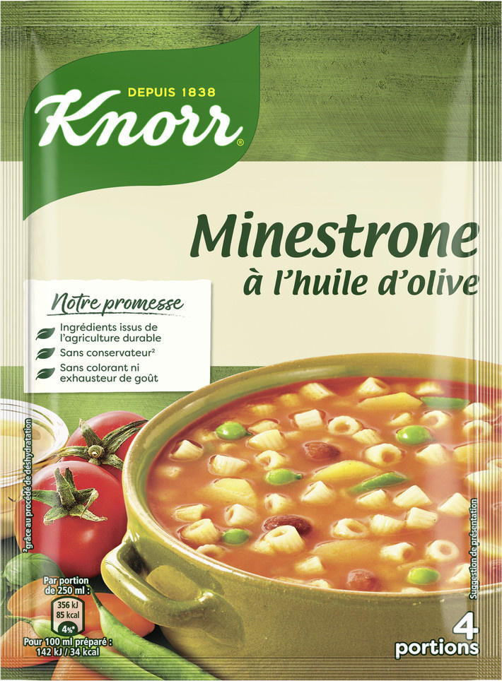 Knorr Soupe Minestrone à l'Huile d'Olive