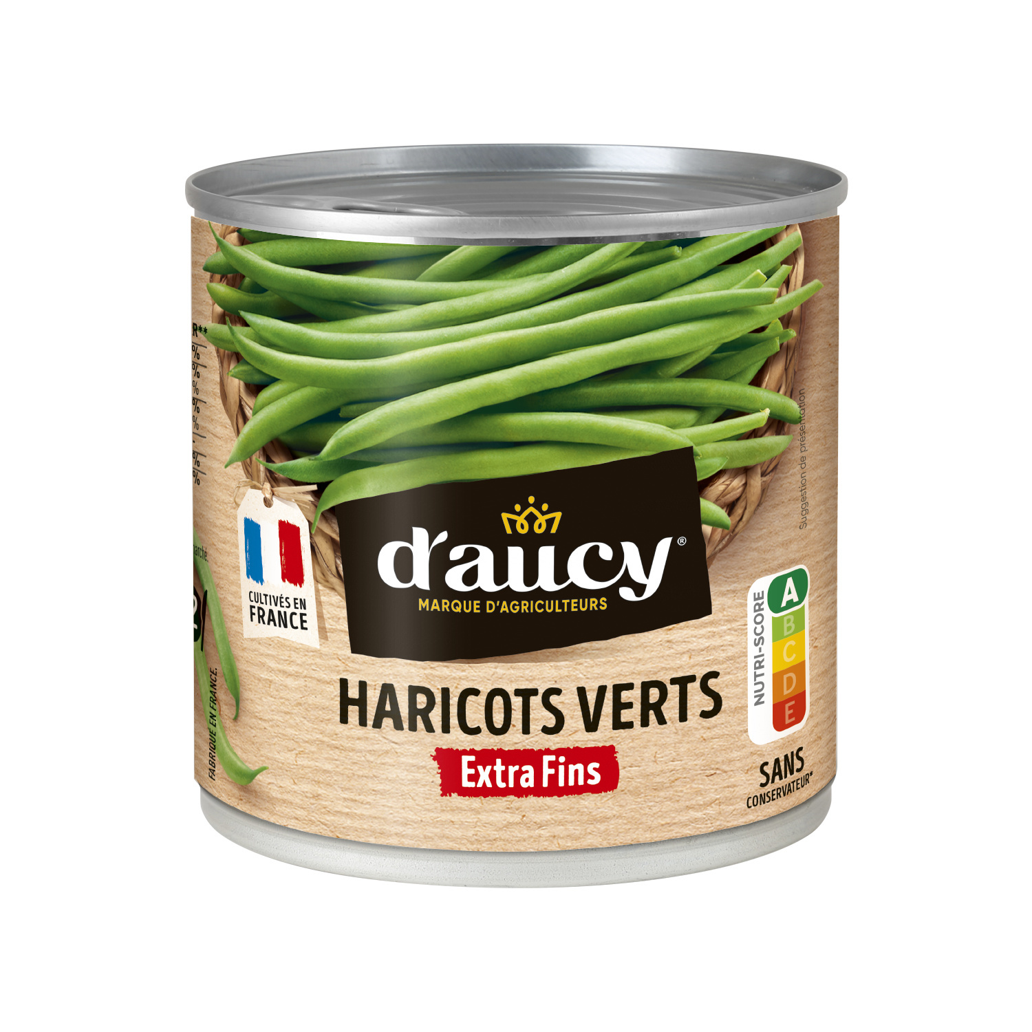 Daucy haricots verts extras fins 