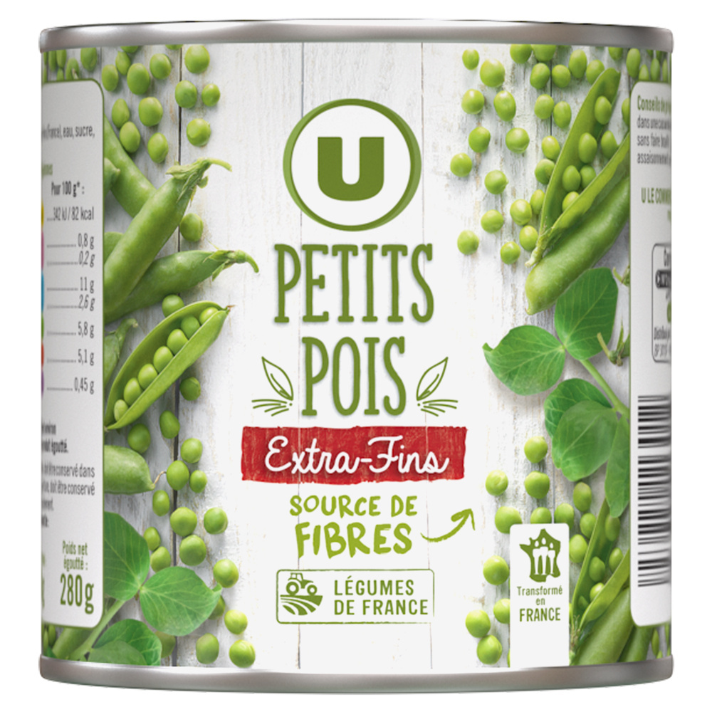 Petits pois extra-fins U