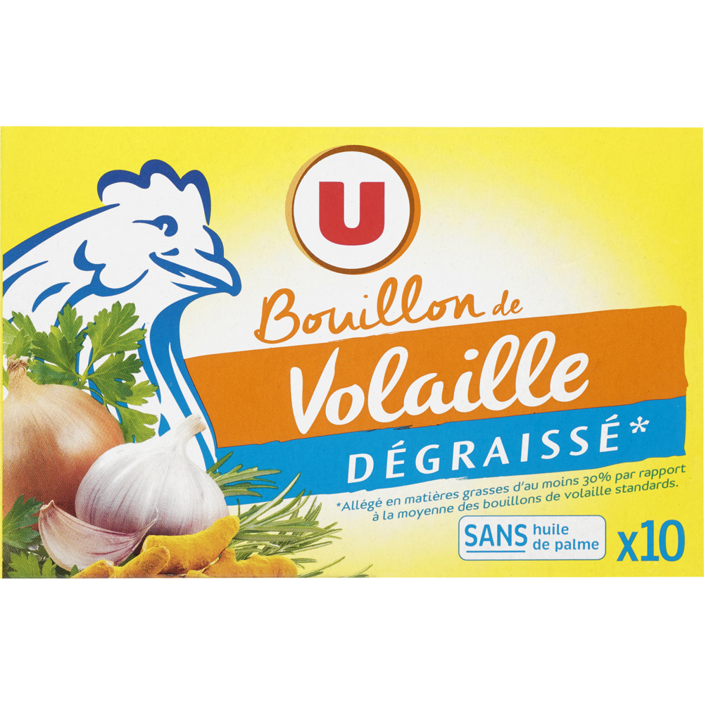Bouillon de volaille dégraissé U