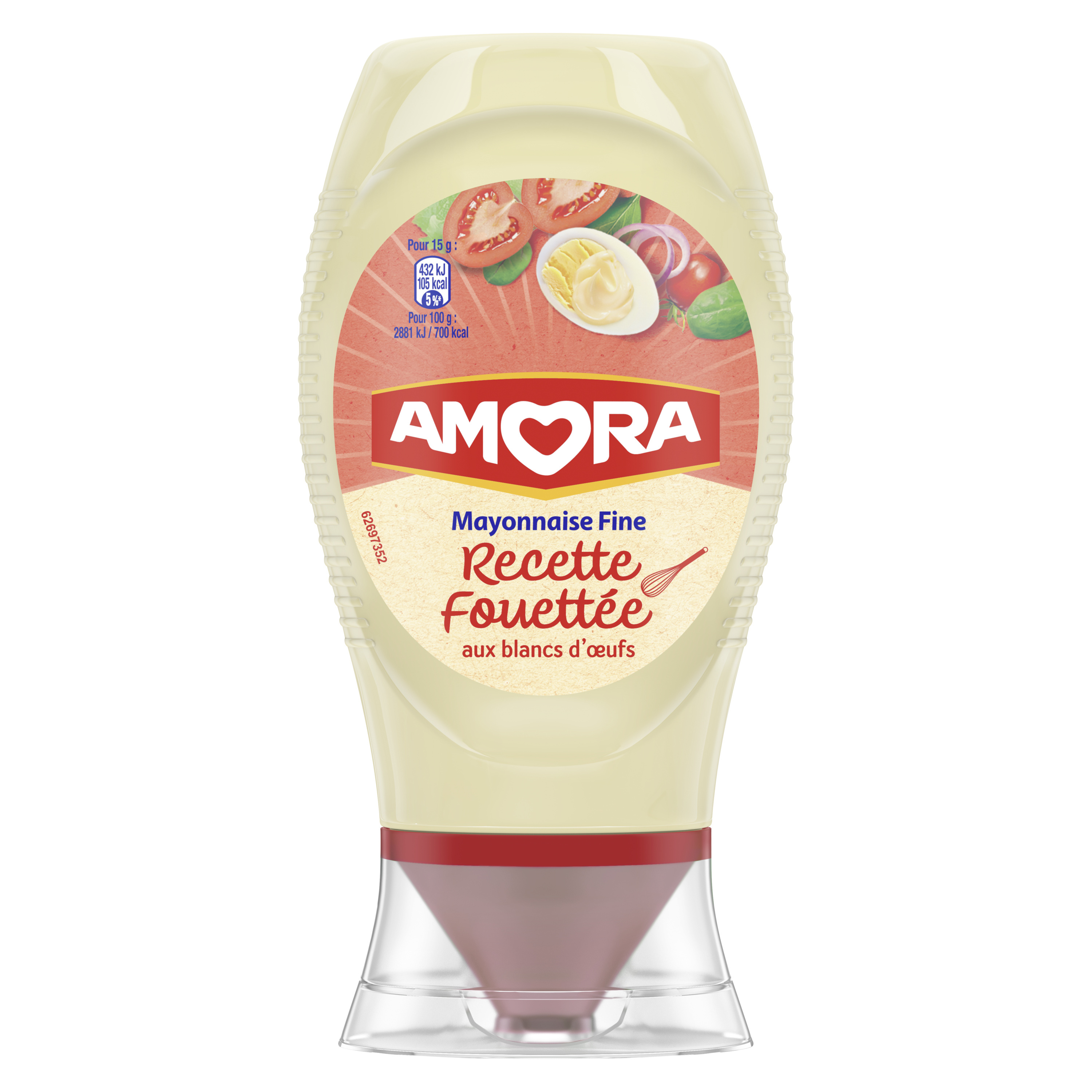 Amora Mayonnaise Recette Fouettée Flacon Souple 230g
