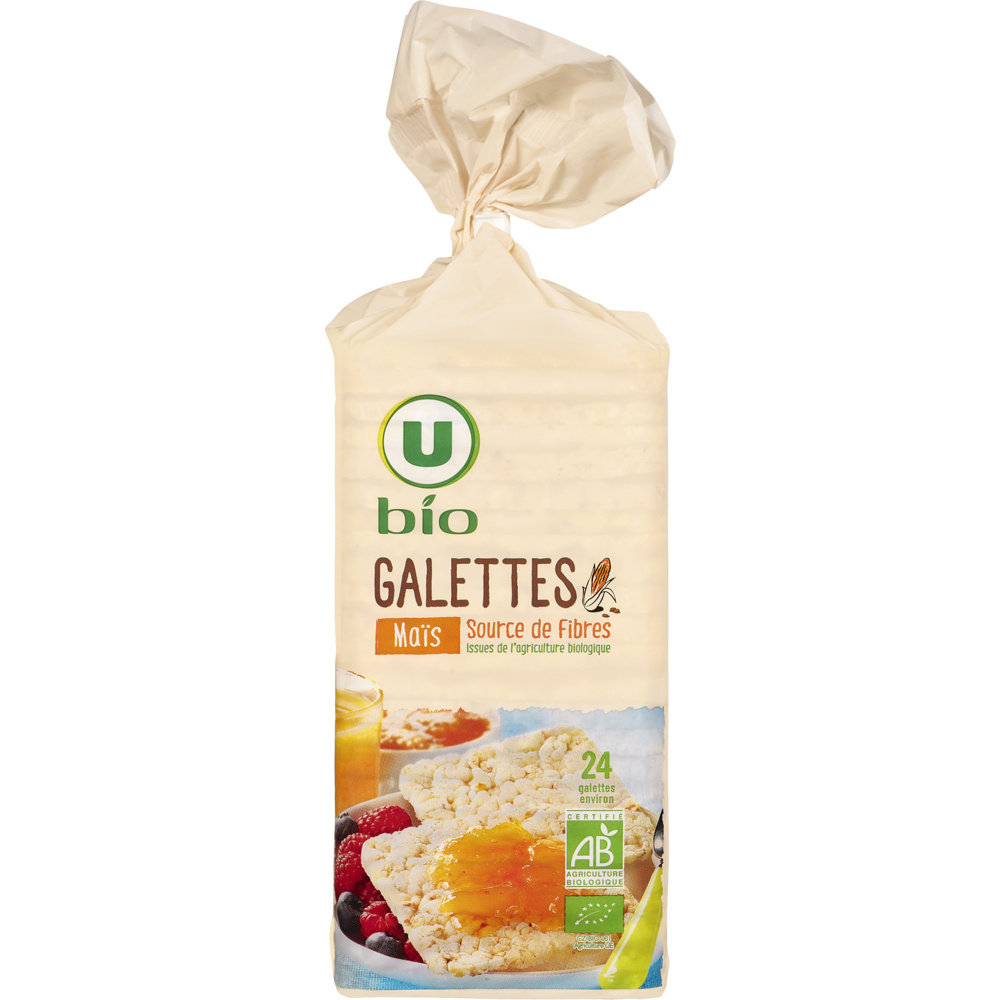 Galette de mais bio U