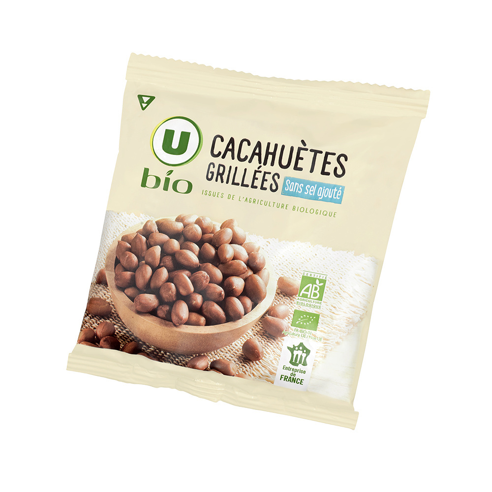 Cacahuètes grillées U bio