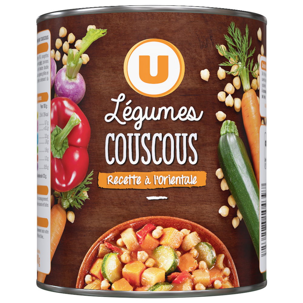 Légumes pour couscous recette à l'orientale U