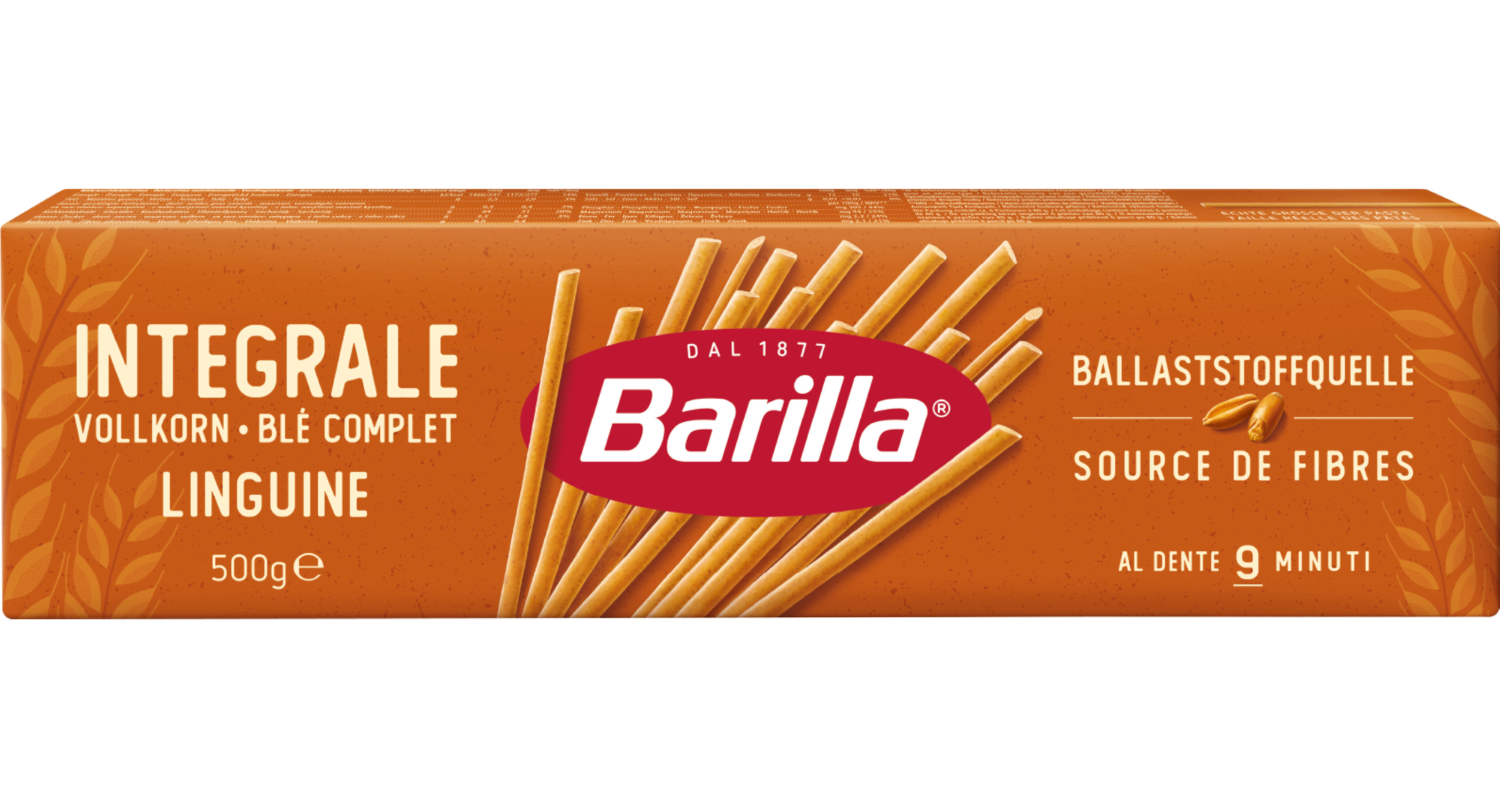 Linguine au blé complet Barilla 