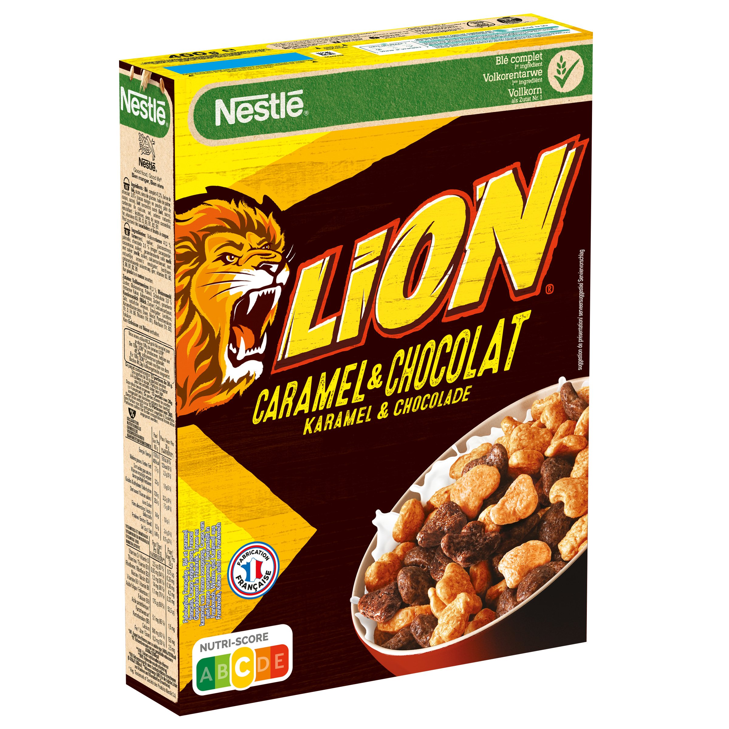 Nestlé céréales Lion