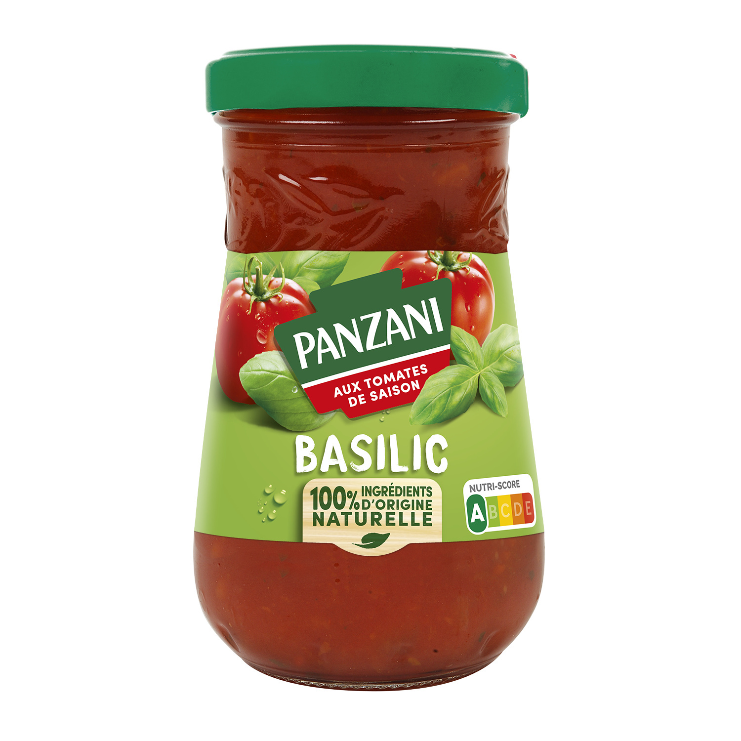 Sauce basilic aux tomates Panzani 