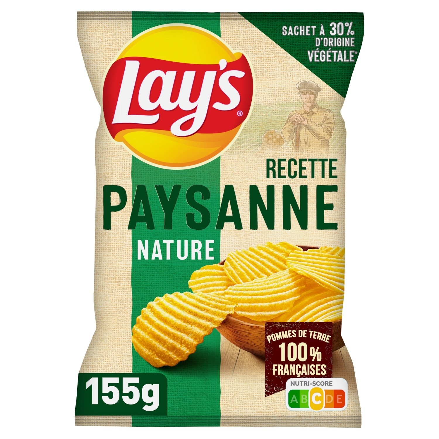 Chips Lay's Recette Paysanne Nature