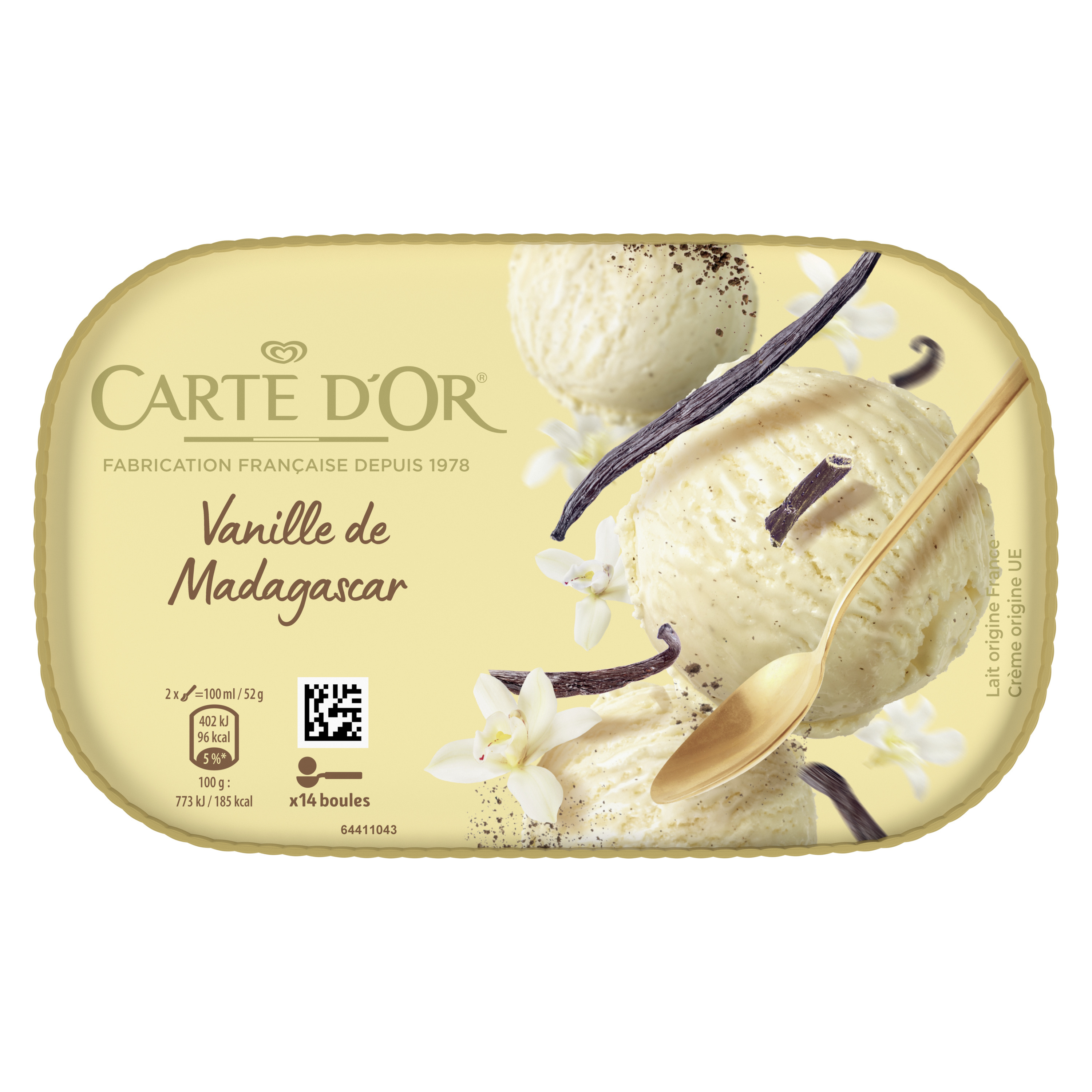 Carte D'Or Vanilla Ice Cream 