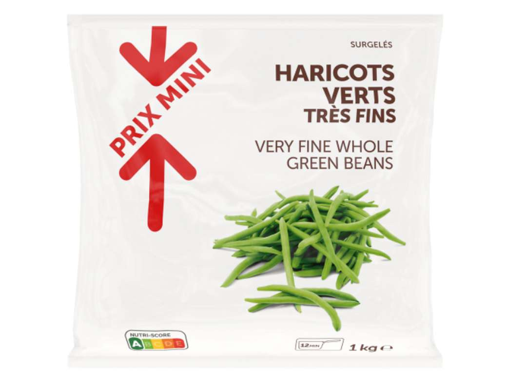 Very fine green beans Mini price