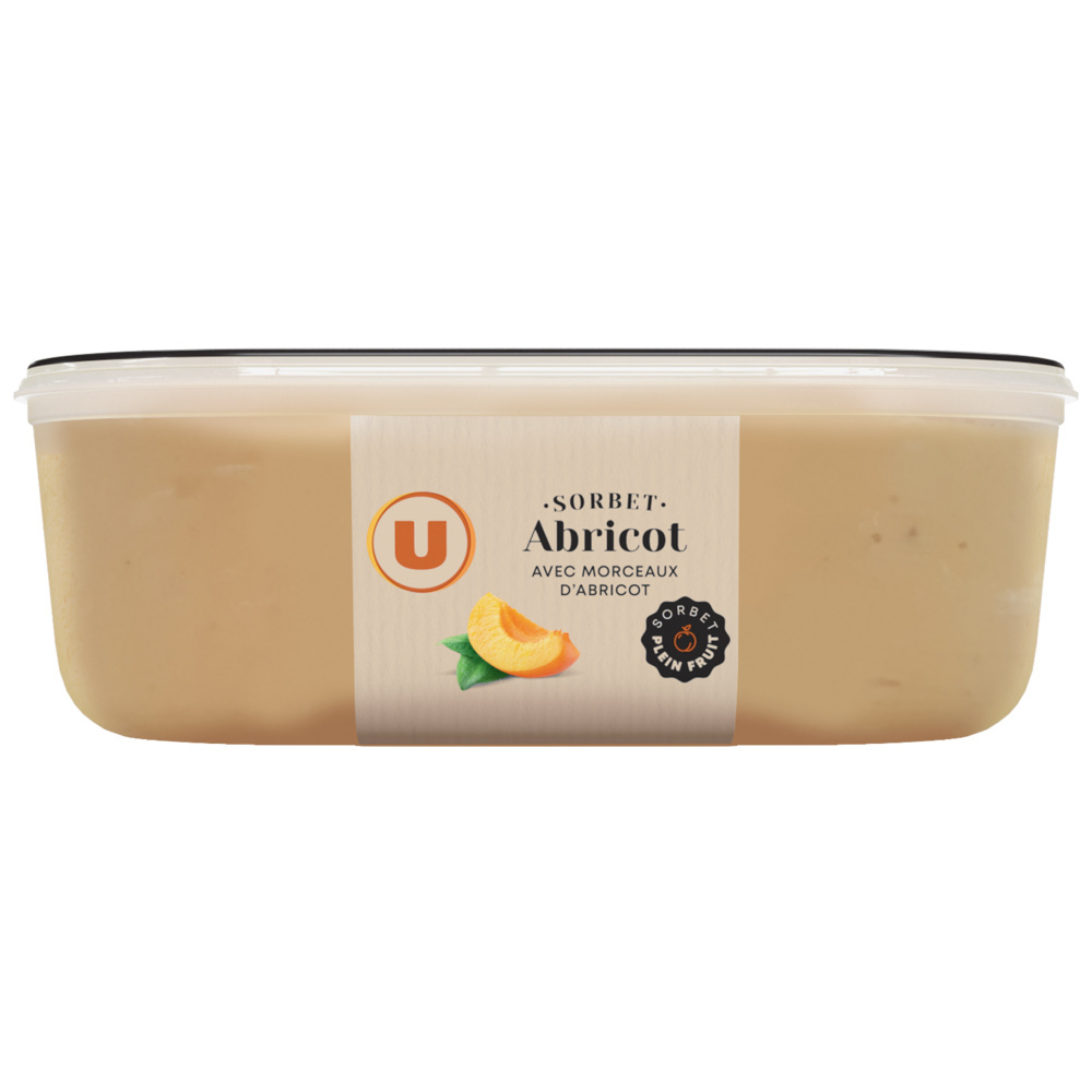 Apricot sorbet U