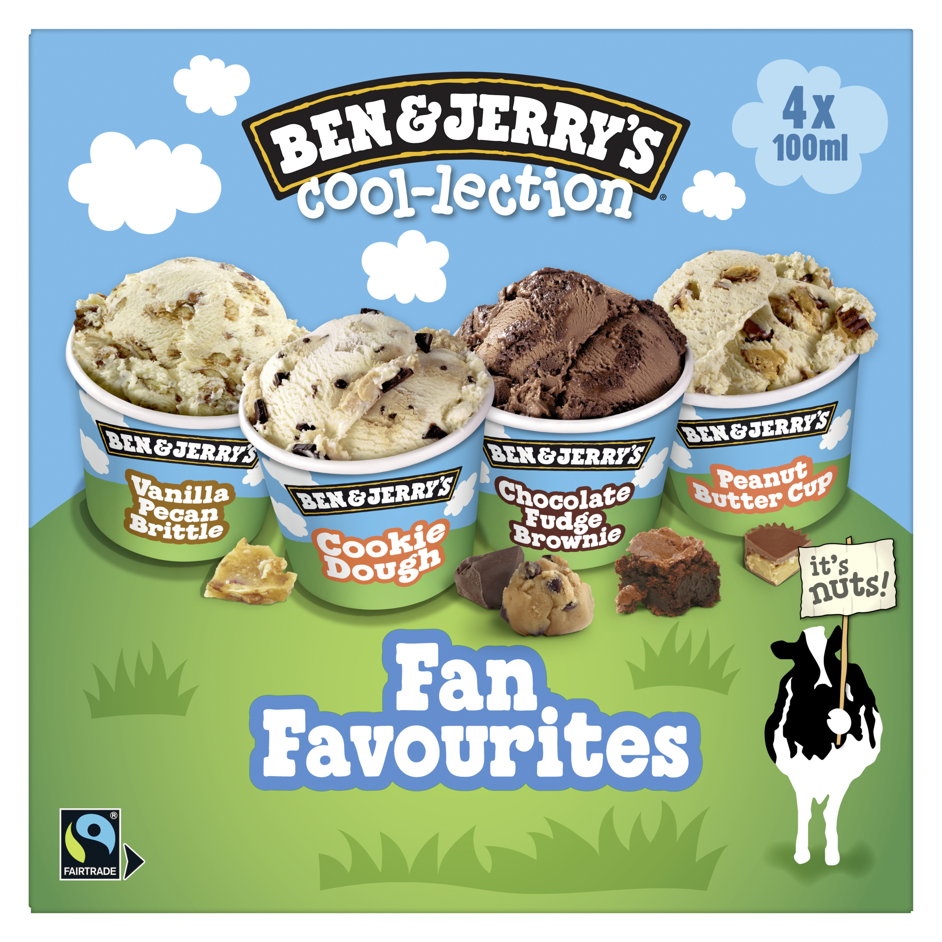 Ben & Jerry's Mini-jar ice creams favourite selection