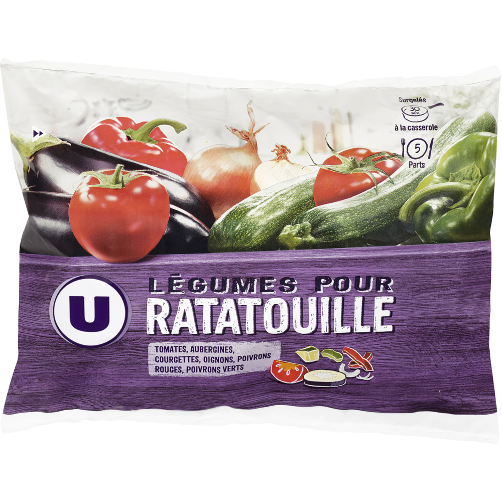 Vegetables for ratatouille U