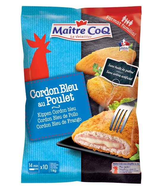 Chicken cordon bleu Maître Coq