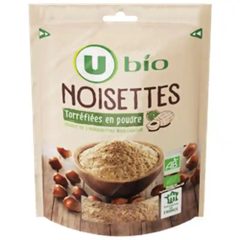 Noisettes torréïfiées en poudre bio U