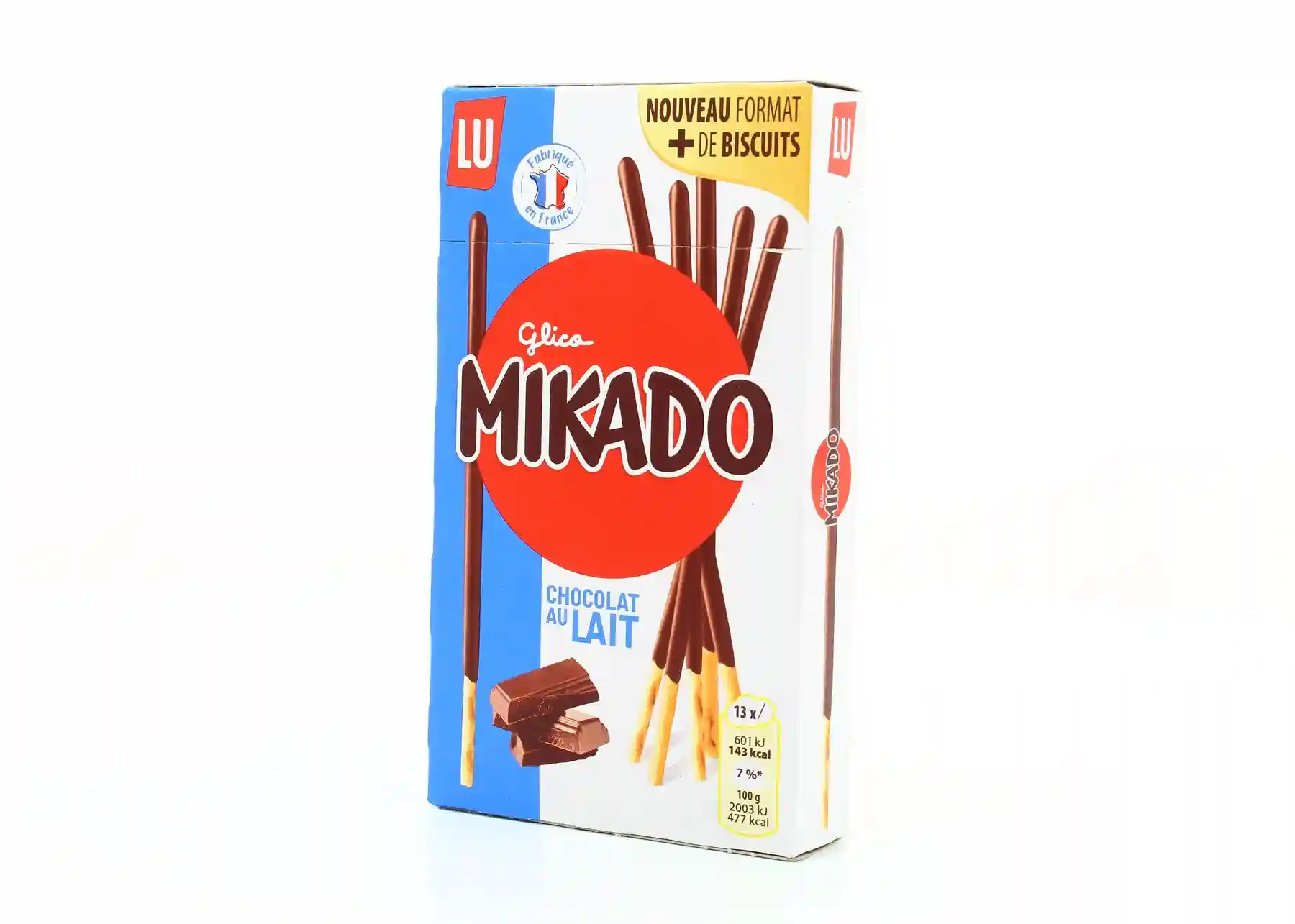 Mikado au chocolat au lait 