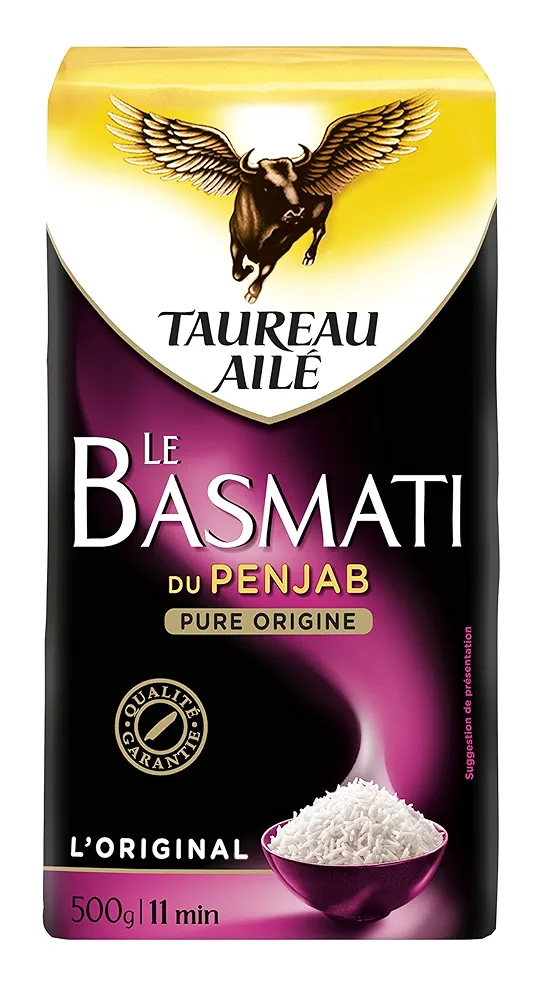Riz basmati Taureau Ailé 
