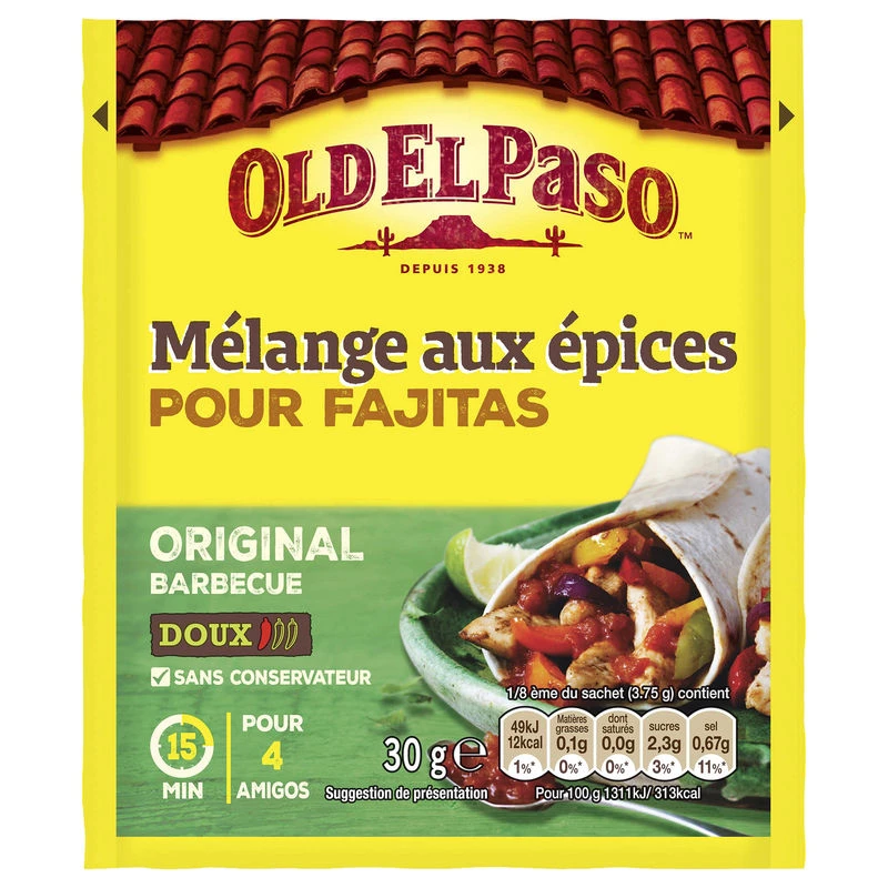Mélange aux épices pour fajitas Old El paso