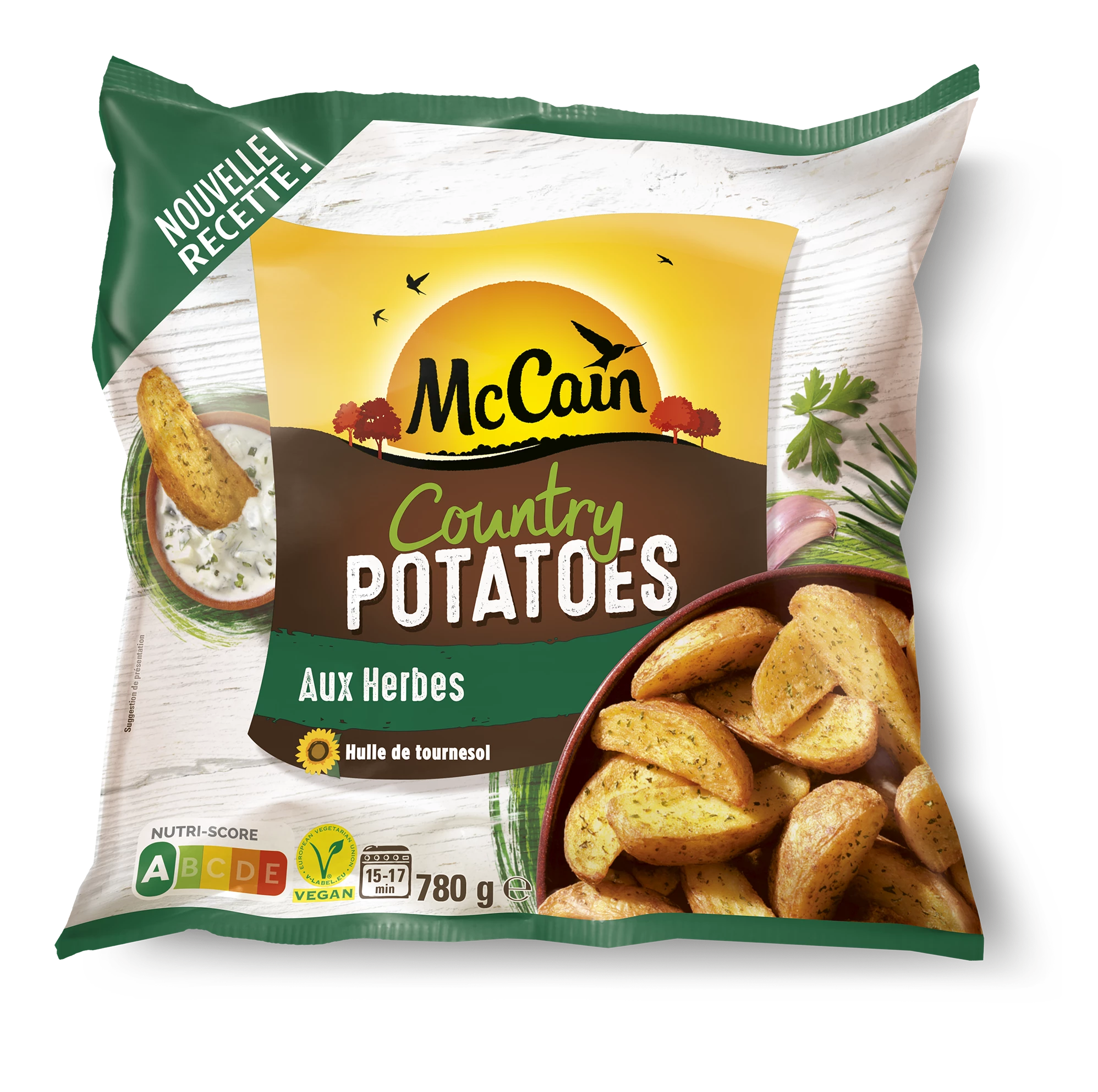 Mc Cain country Potatoes with herbs