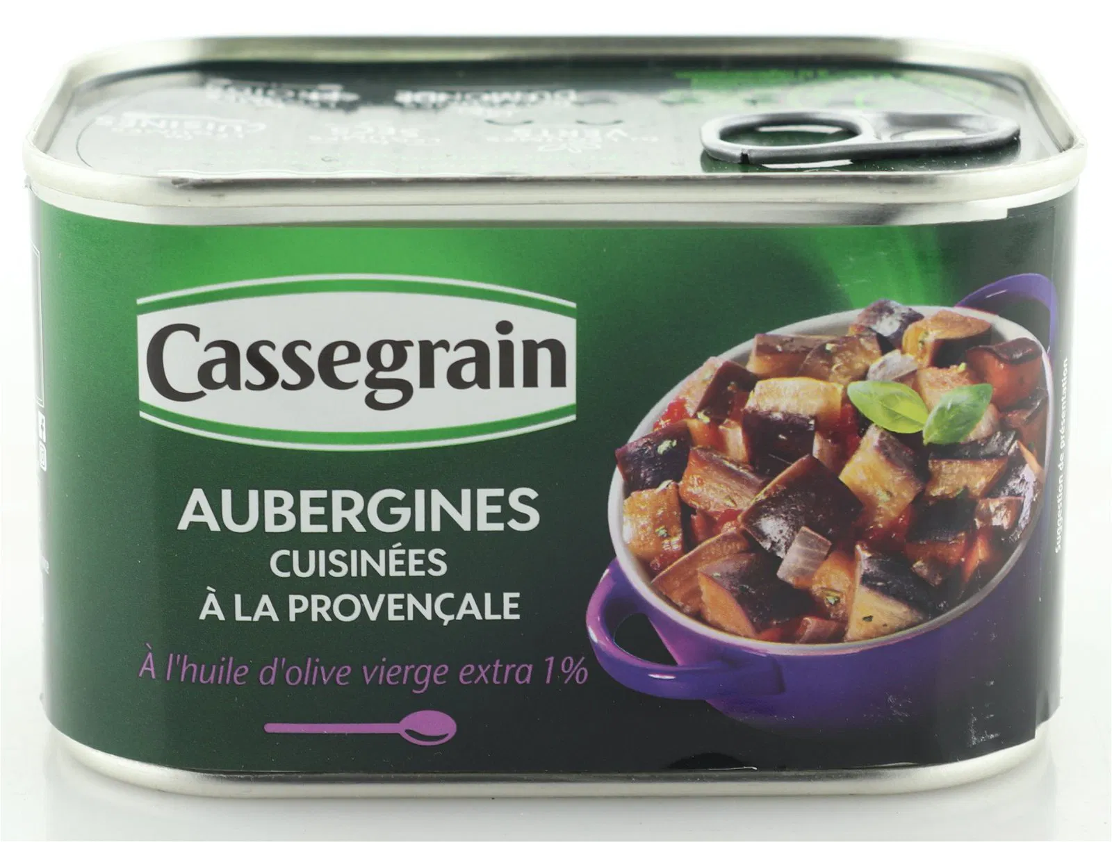 Cassegrain Aubergines cuisinées à la provençale