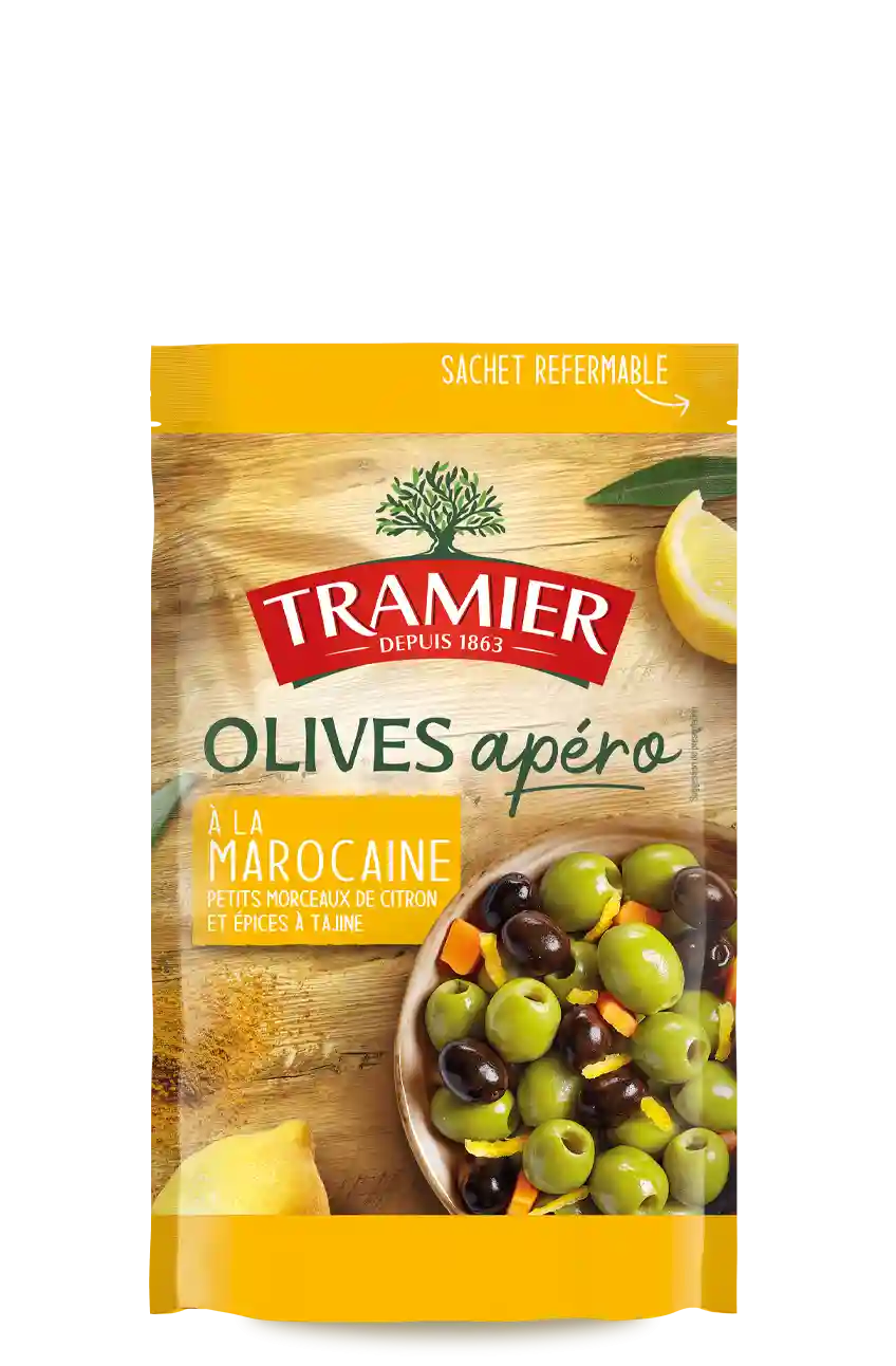 Olives apéro a la marocaine Tramier