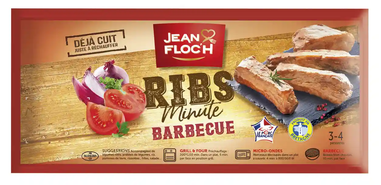 Jean Floch Barbecue Minute Ribs