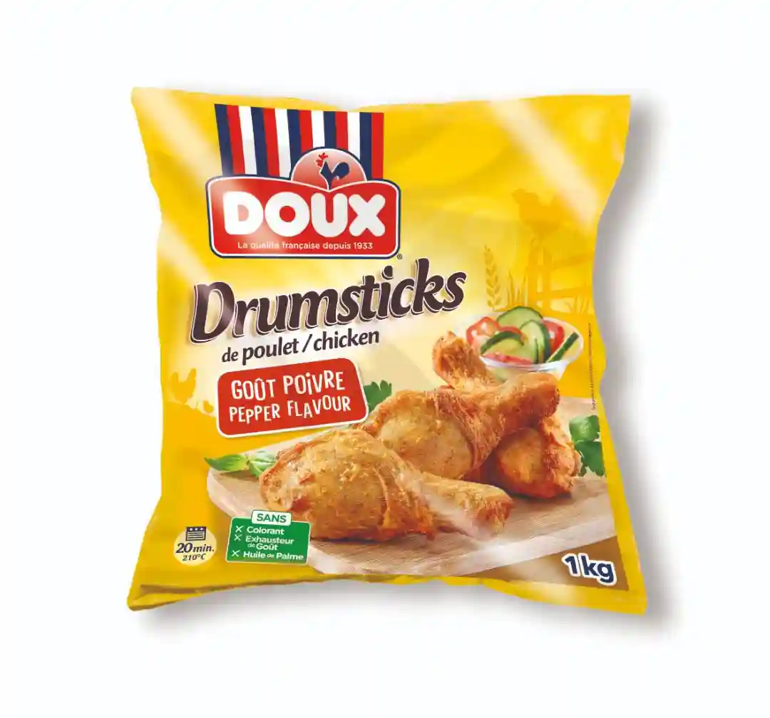 Doux chicken drumstick with mild pepper