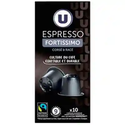 Café moulu expresso fortissimo U