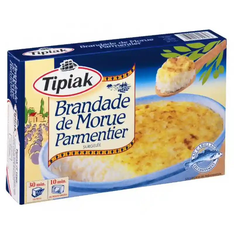 Cod brandade parmentier Tipiak