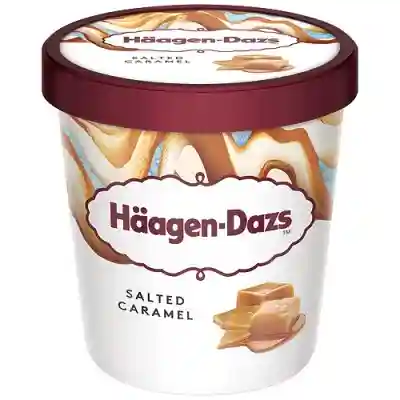 Häagen-Dazs salted butter caramel ice cream jar