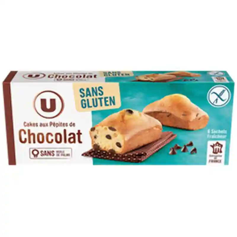 Gluten-free chocolate chip cakes